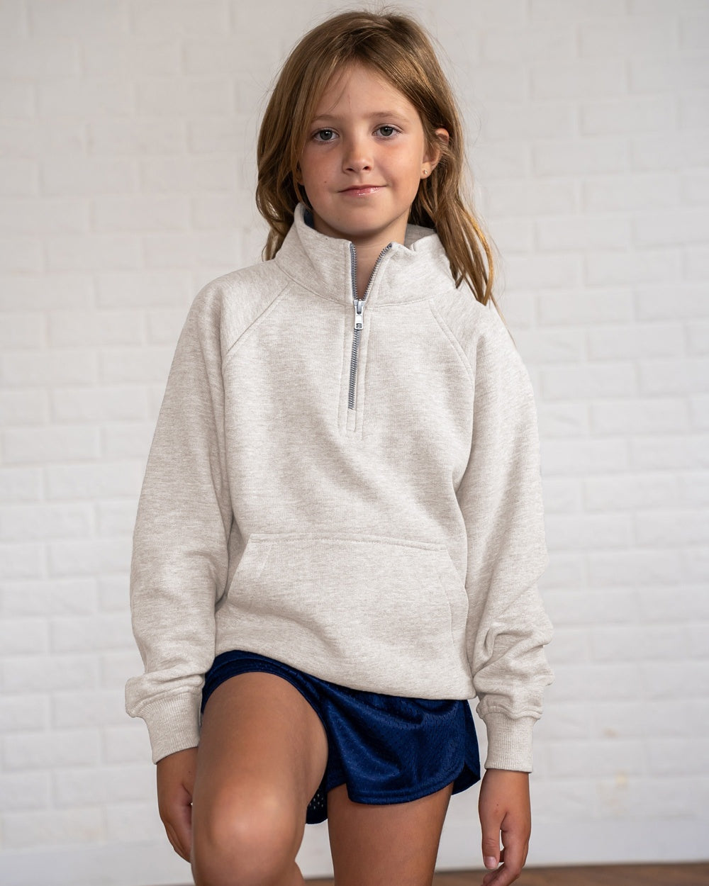 Bay City Western Warriors - 1/4 Zip Crewneck (Youth & Adult)