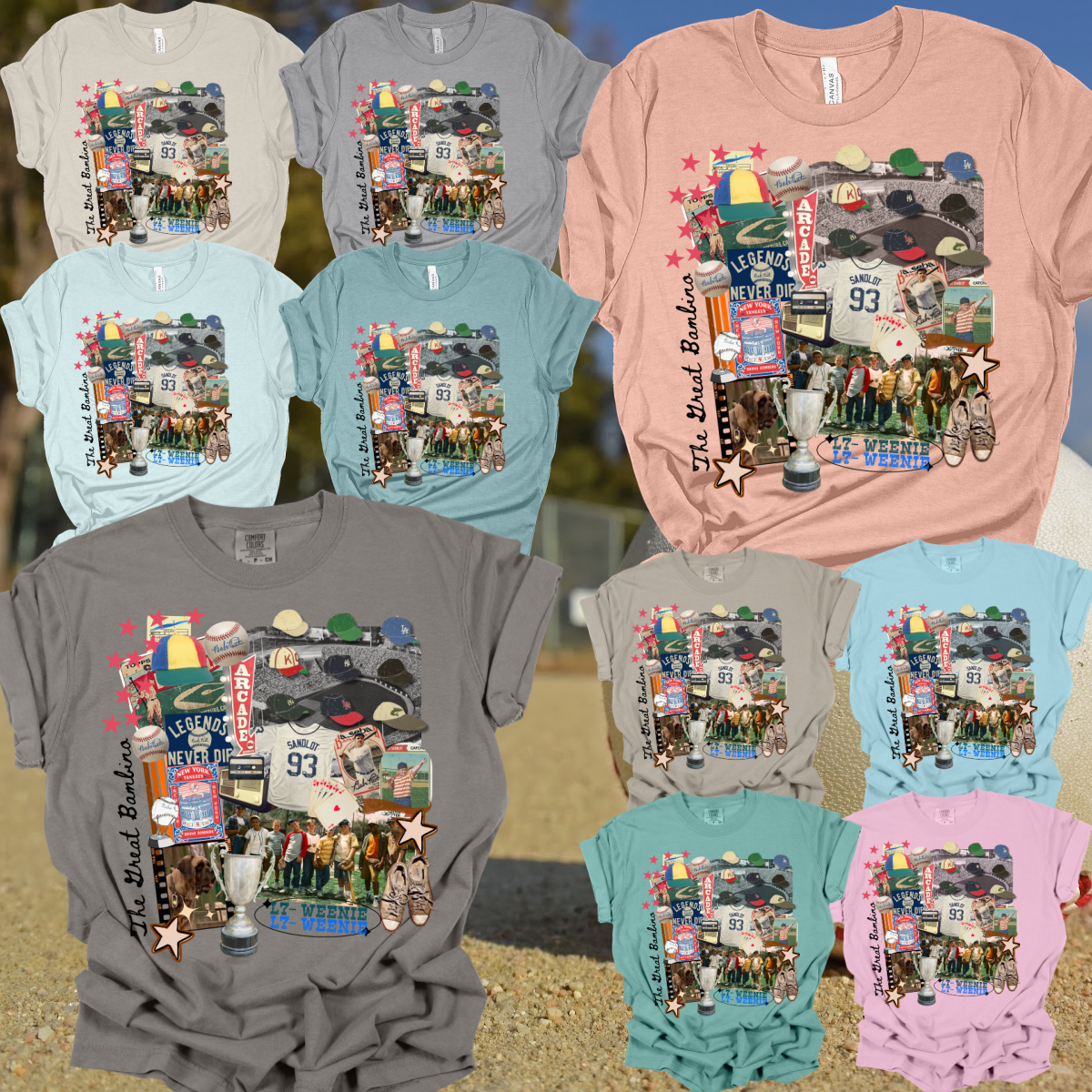 Sandlot Collage Tee