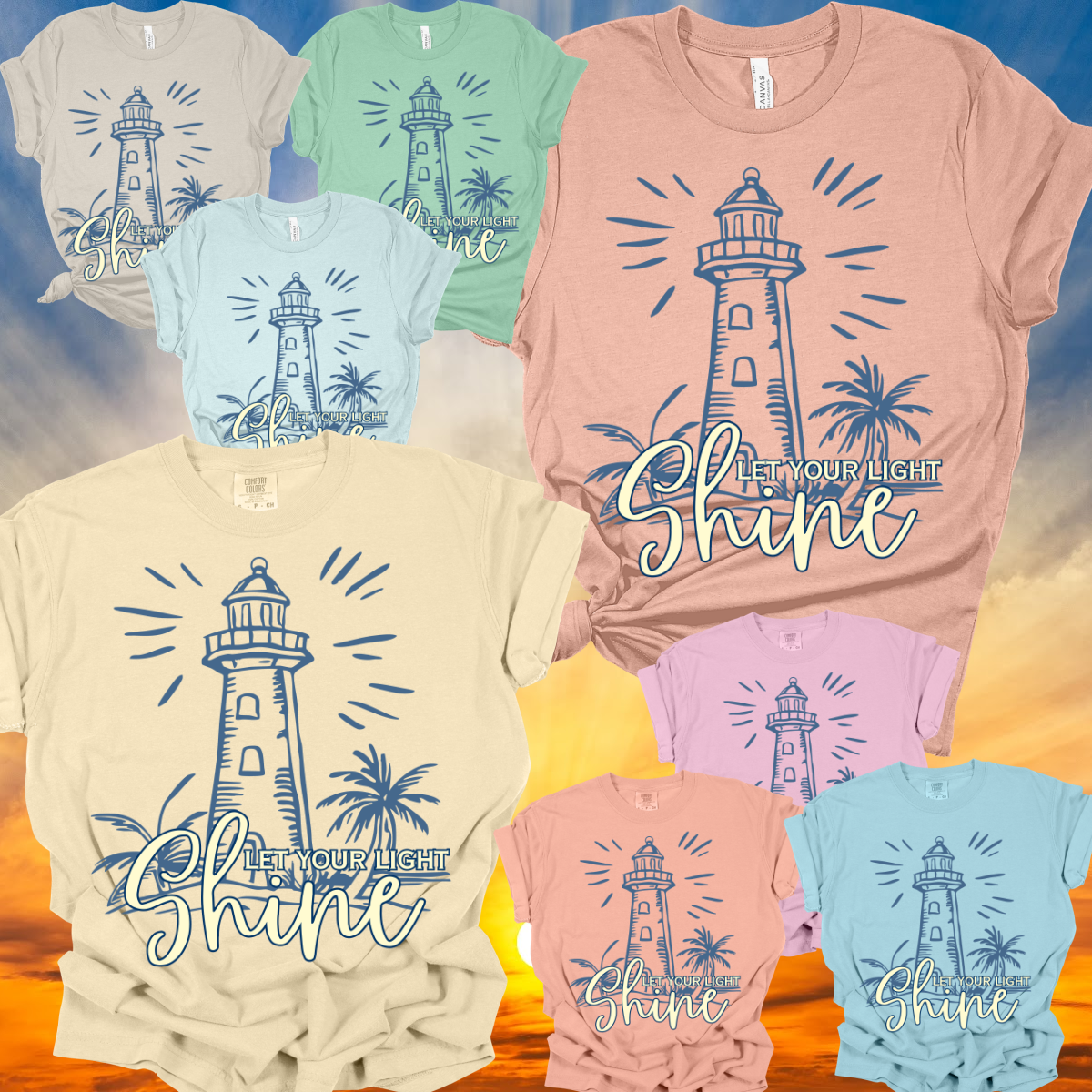 Let Your Light Shine Tee