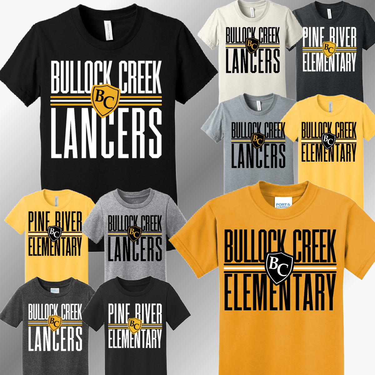 Bullock Creek Lancers - School Name You Choose The School Tee (Youth)