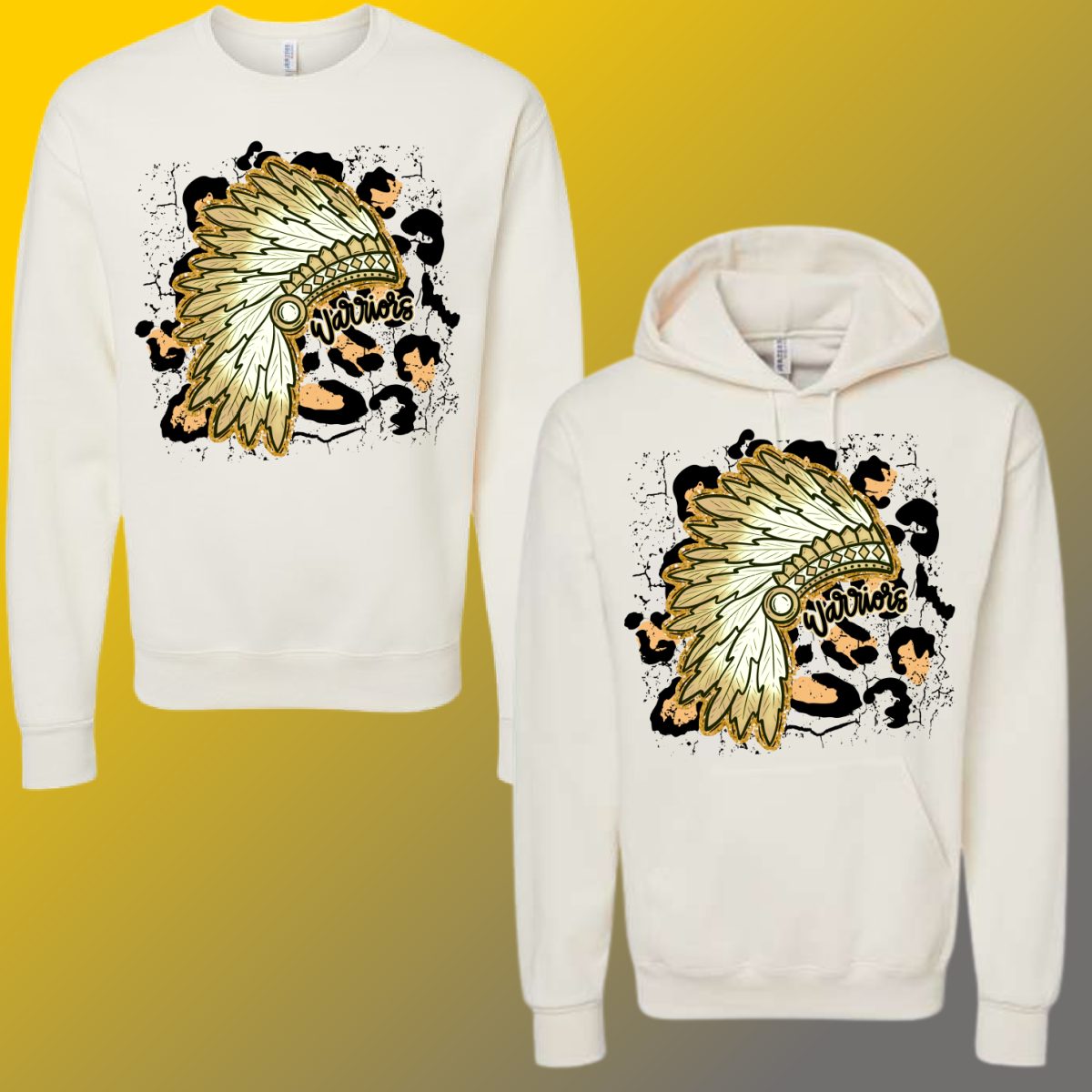 Western Warriors - Leopard Mascot Basic Sweatshirt (Adult Sizes)