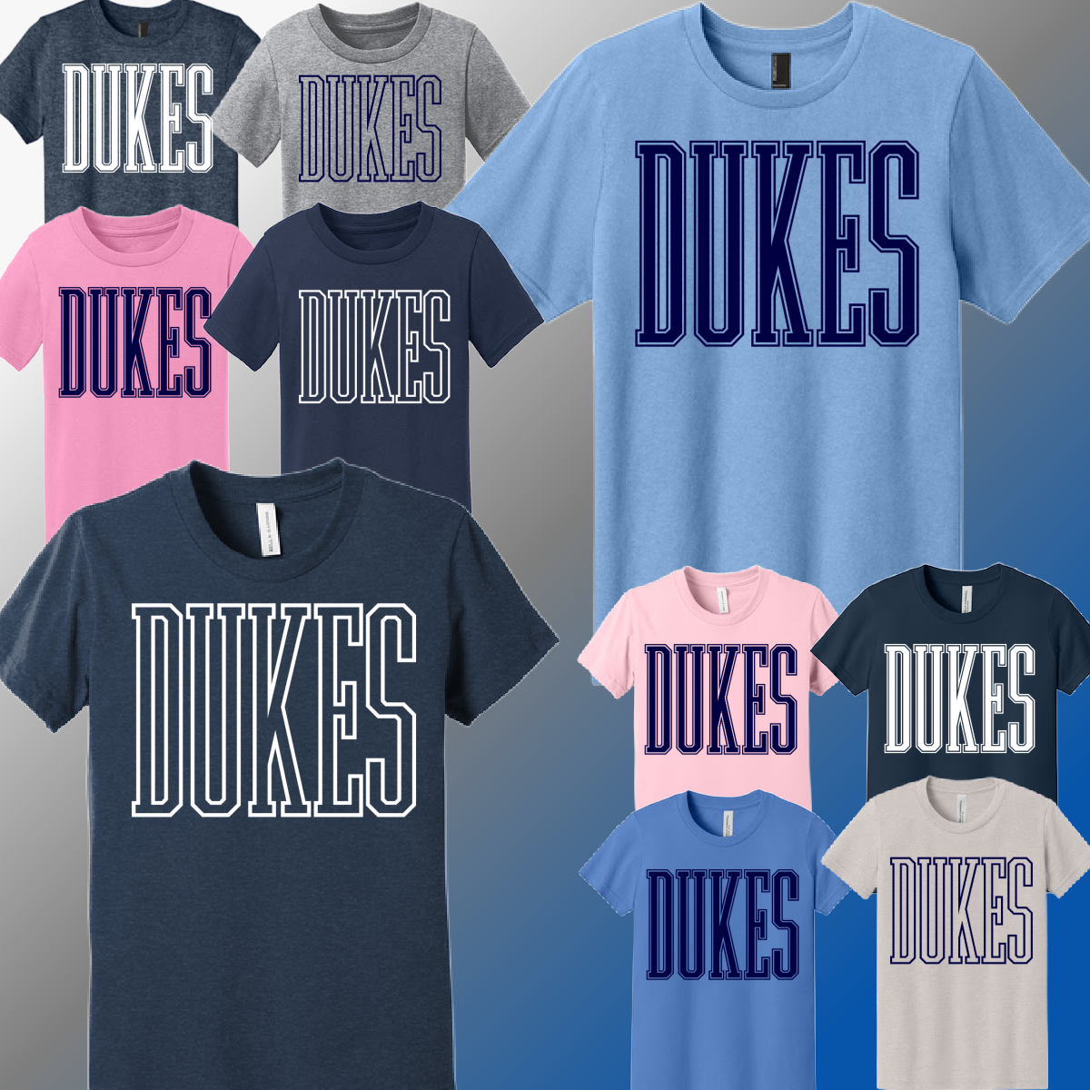 Garber Dukes - Simple Tall Font Tee (Youth)