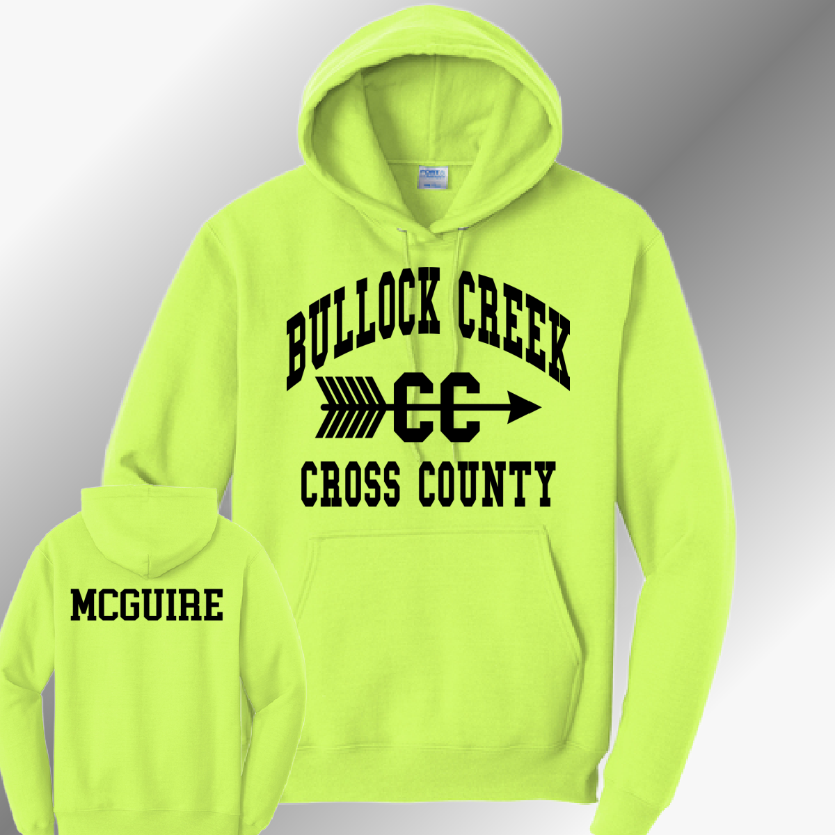 Bullock Creek Lancers - Cross Country Hooded Sweatshirt (Youth & Adult)