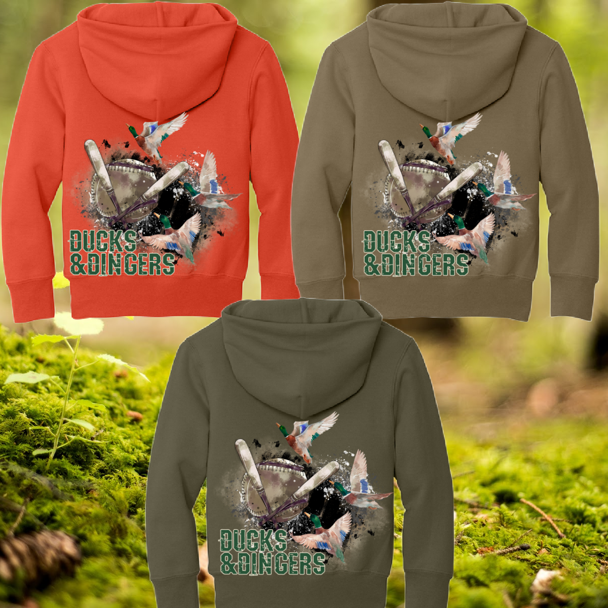 Great Lakes Boys - Ducks & Dingers Hooded Sweatshirt (Youth & Adult)