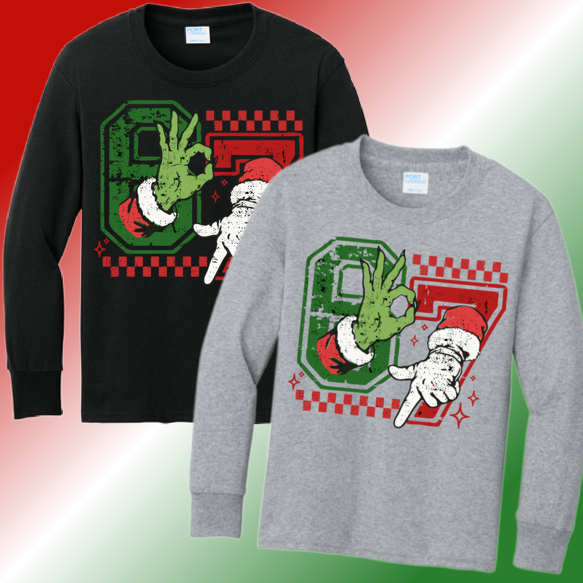 6 7 Christmas Tee (Youth)