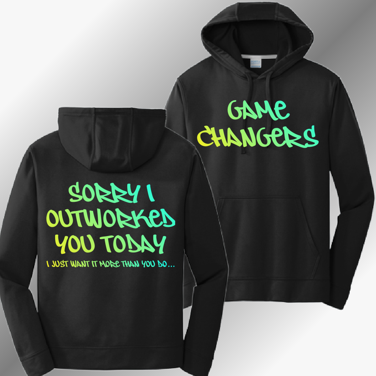 GLB Game Changers - Outworked Dri Fit Hoodie (Youth & Adult)
