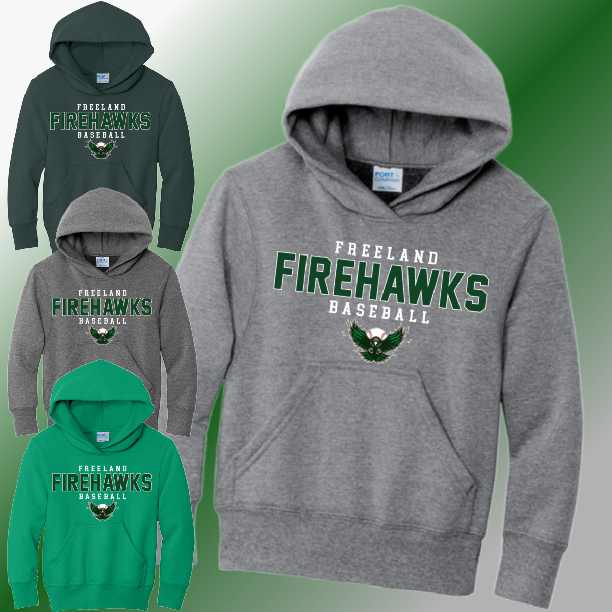 Freeland Firehawks - Basic Sweatshirt (Youth)