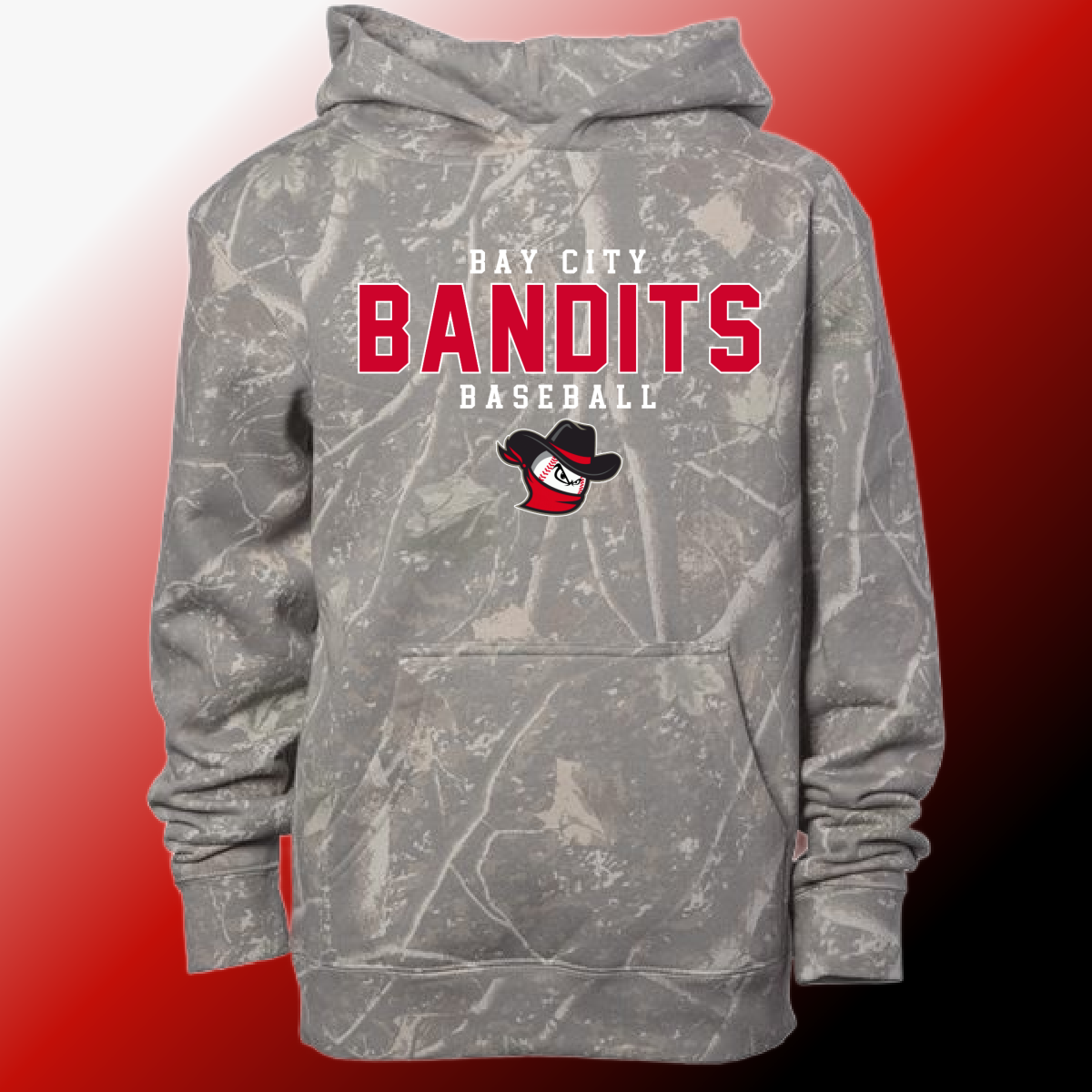 Bay City Bandits - Deadwood Camouflage Hoodie (Youth & Adult)
