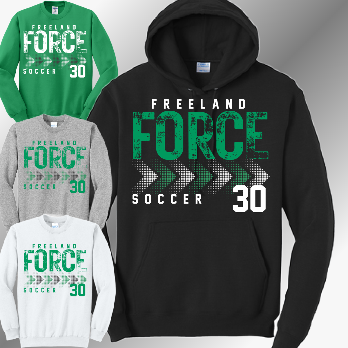 Freeland Force Soccer - Basic Sweatshirt (Youth & Adult)