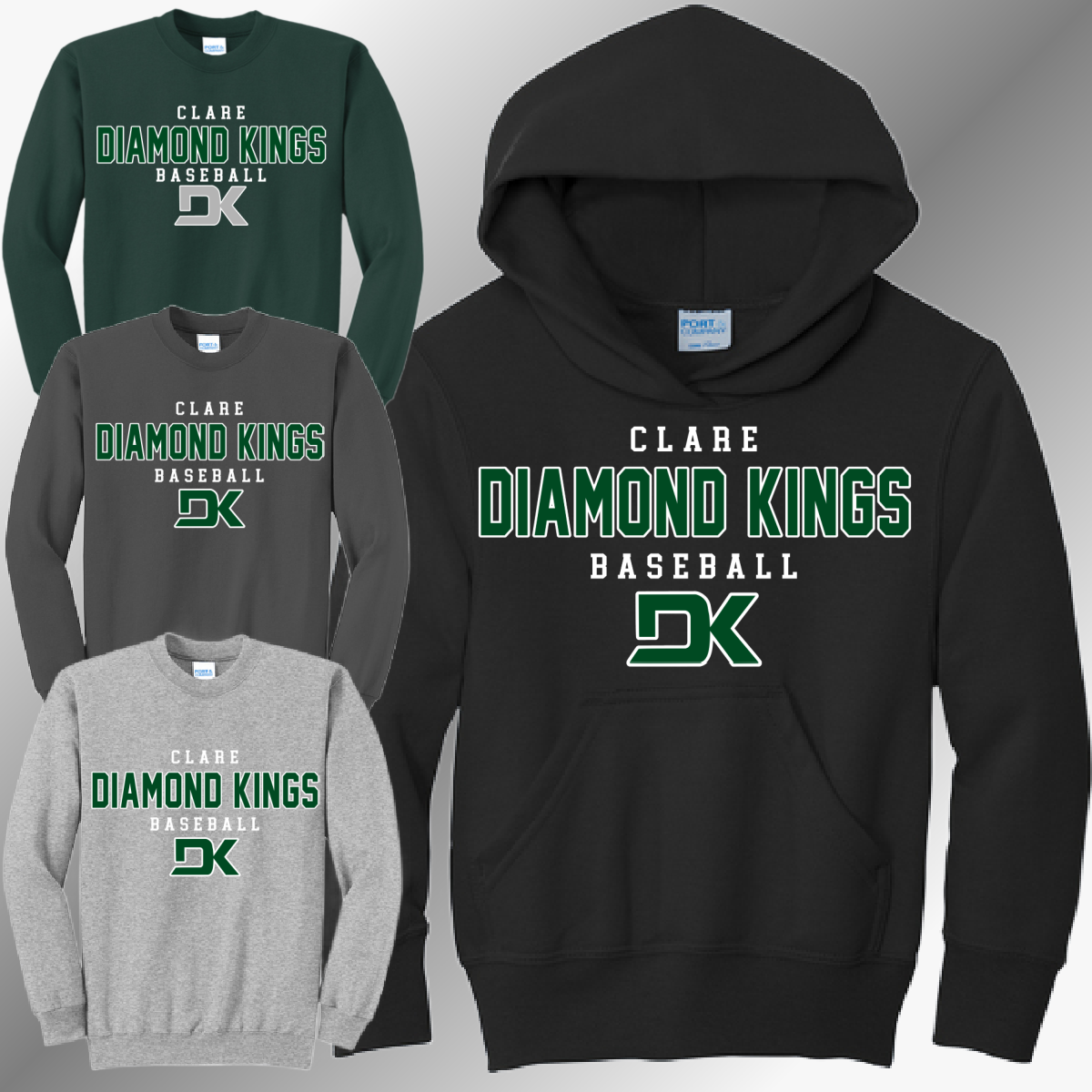 Diamond Kings Baseball - Basic Sweatshirt (Youth)