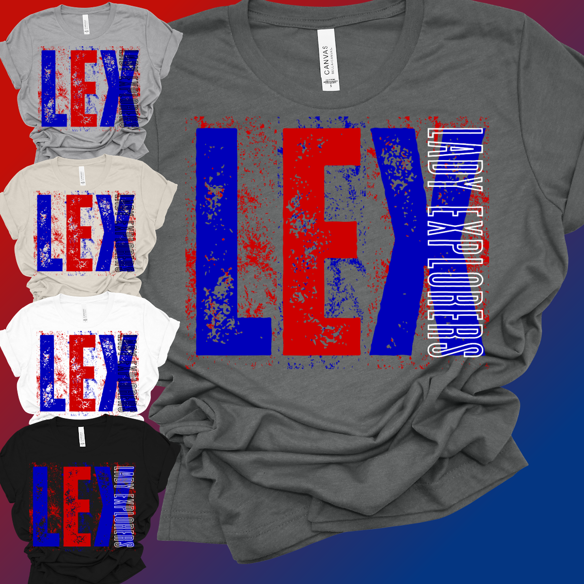 Lady Explorers Softball - LEX Premium Tee (Toddler, Youth & Adult)