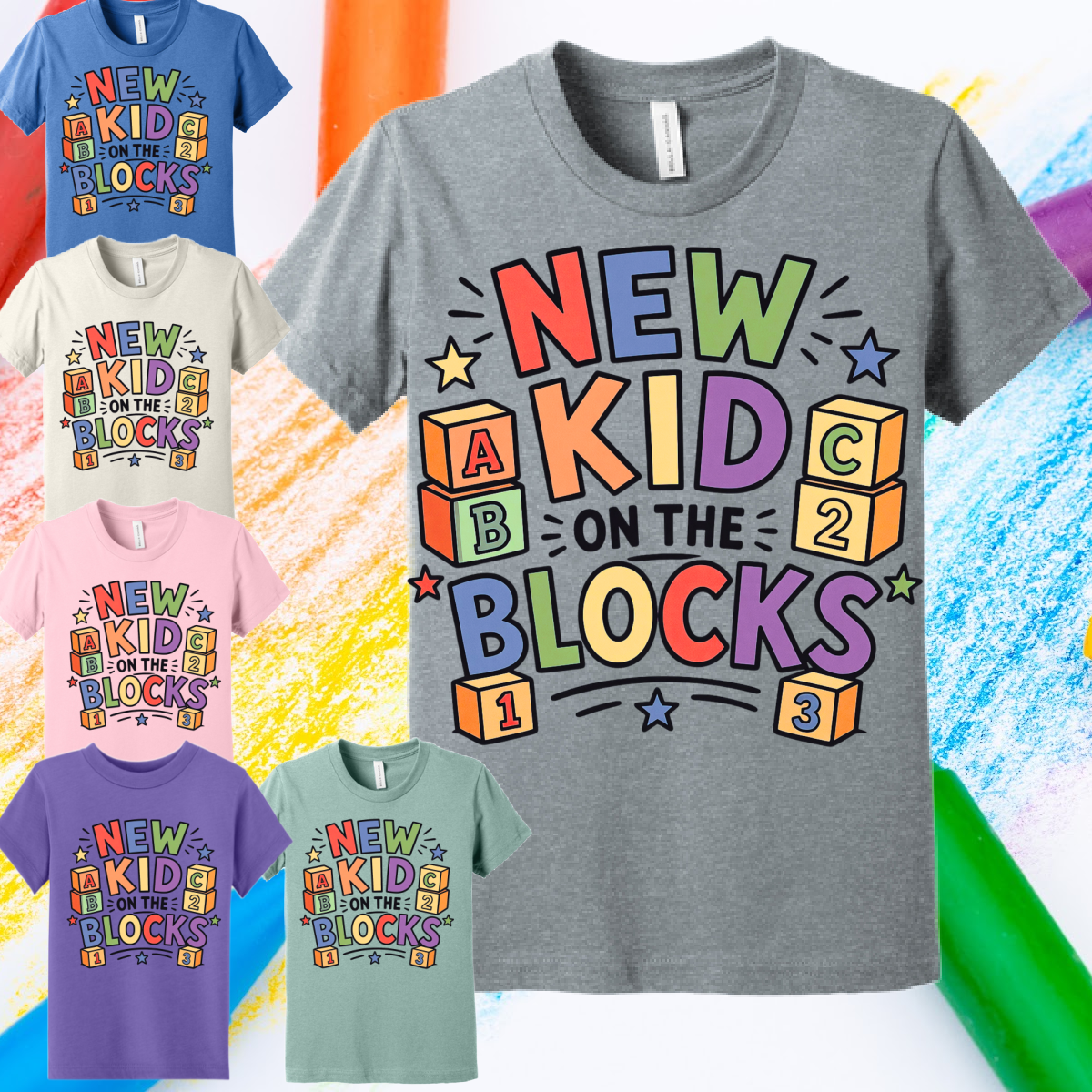 New Kid On The Blocks - Bella Tee (Toddler & Youth)