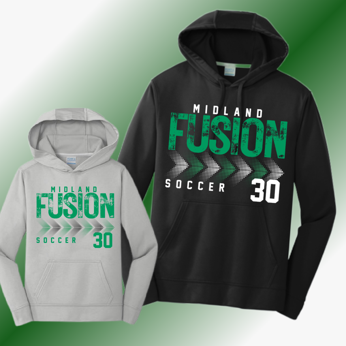 Midland Fusion Soccer - Performance Hoodie (Youth & Adult)
