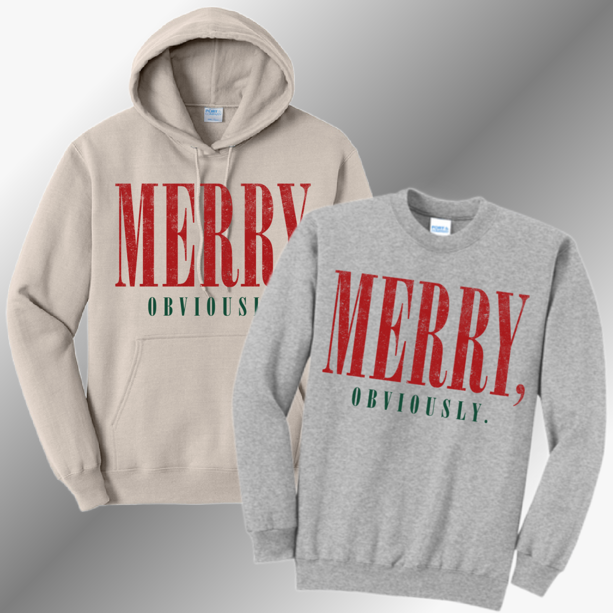 Merry, Obviously - Sweatshirt
