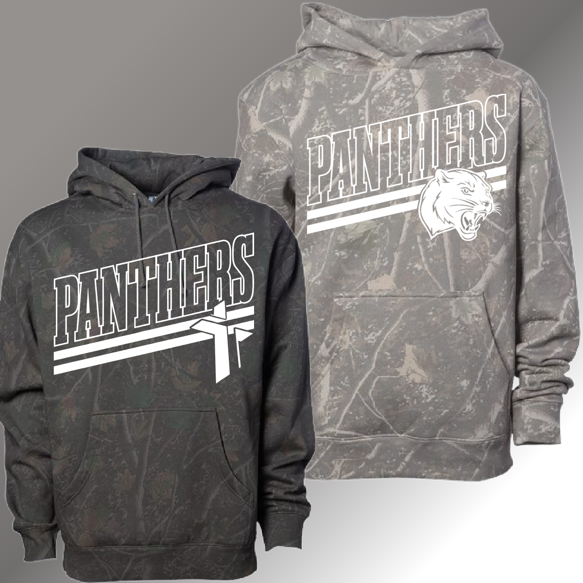 Trinity Monitor Panthers - Deadwood Camouflage Hoodie (Youth & Adult)