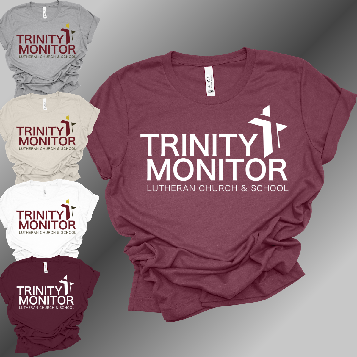 Trinity Monitor Panthers - Bella Canvas Tee (Toddler, Youth, Adult)