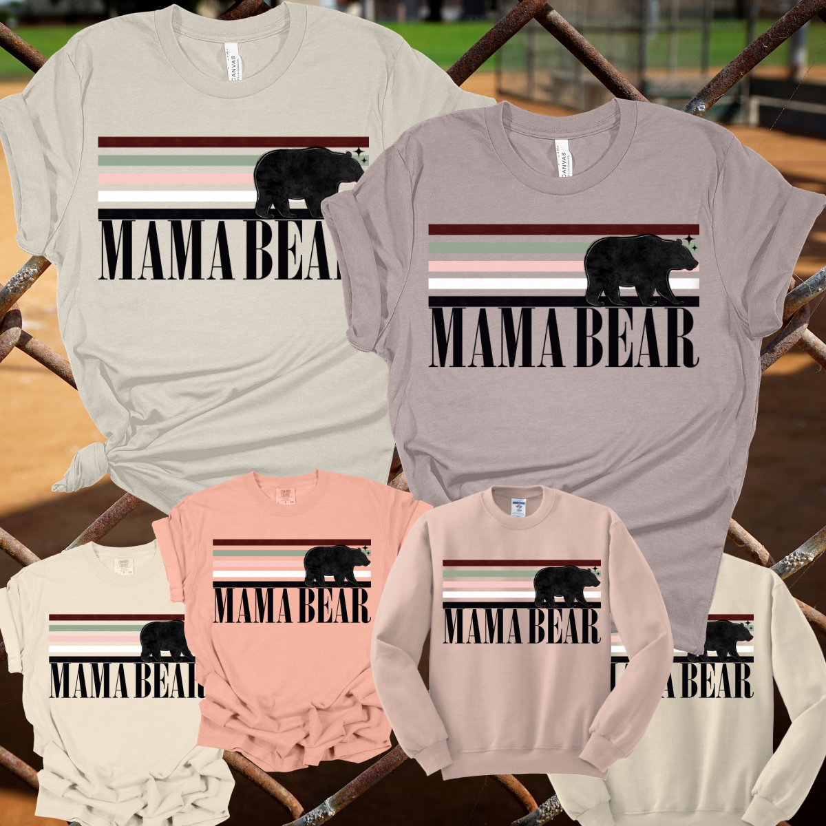 Retro Mama Bear