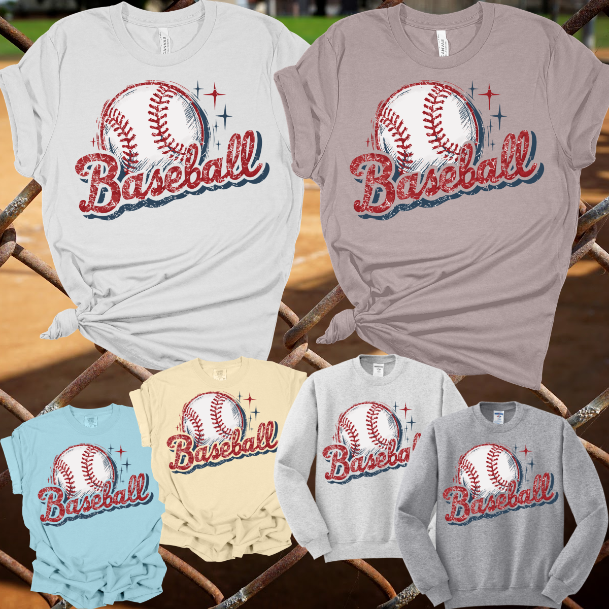 Distressed Baseball
