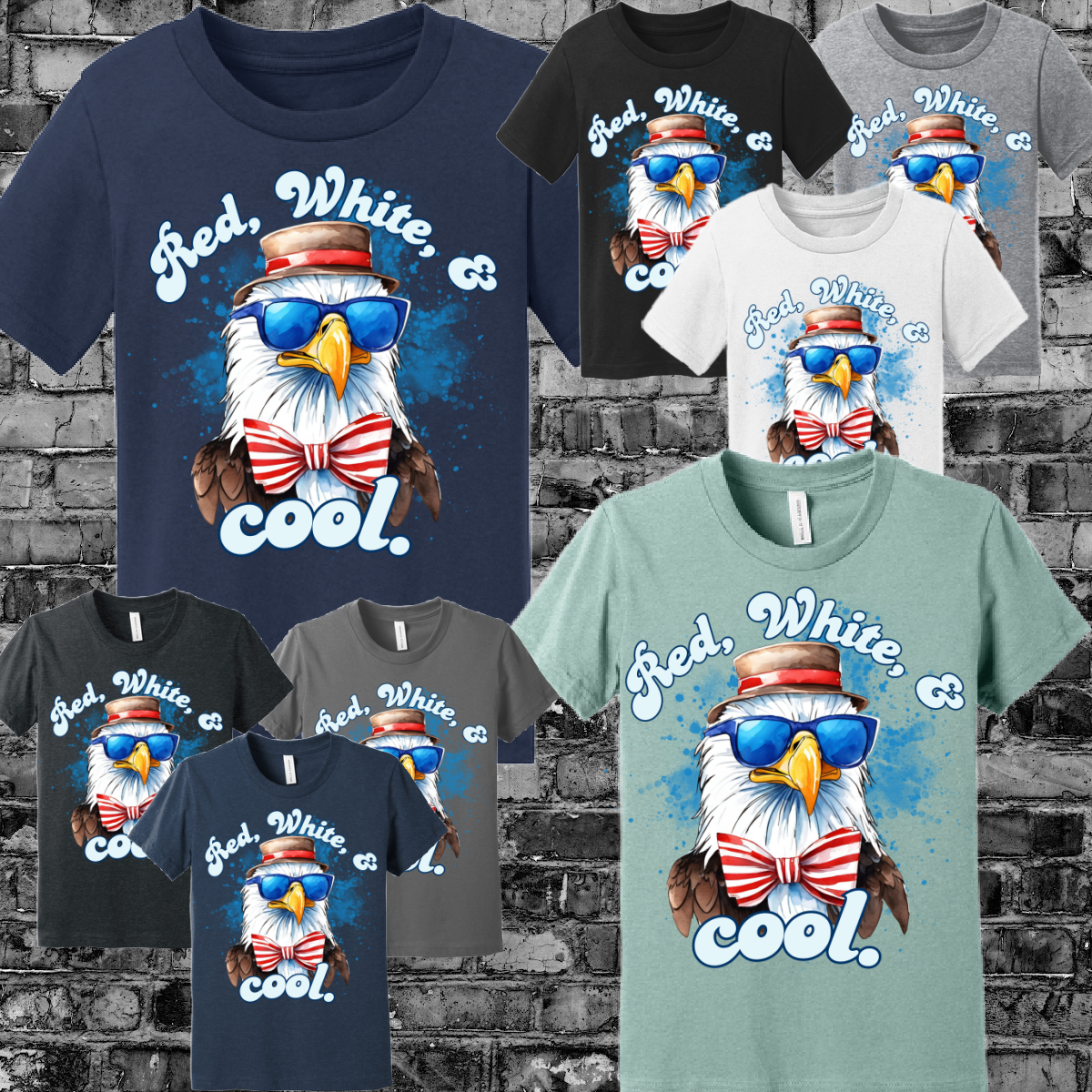 Red White & Cool Tee (Youth)