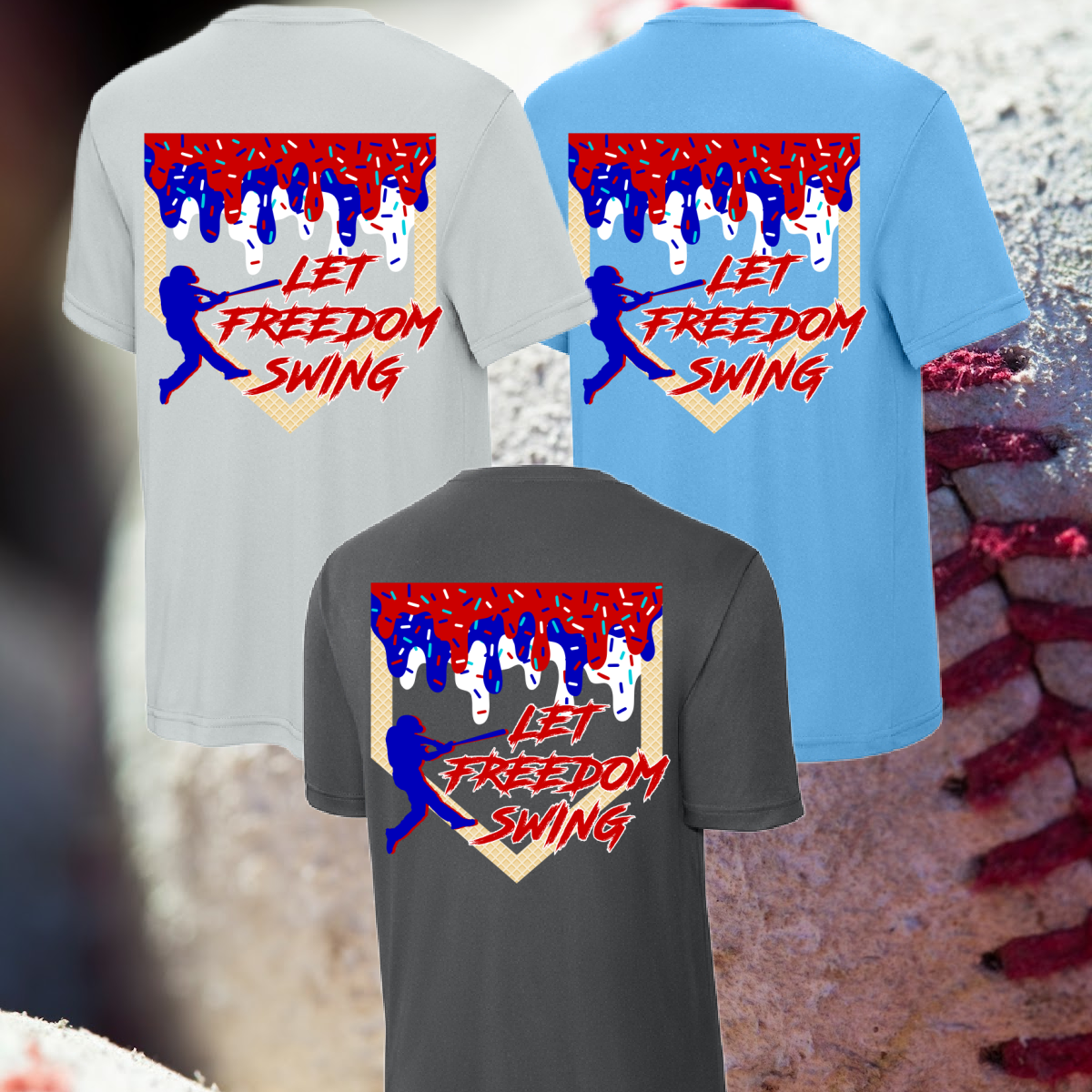 Great Lakes Boys - Let Freedom Swing Performance Tee (Youth & Adult)