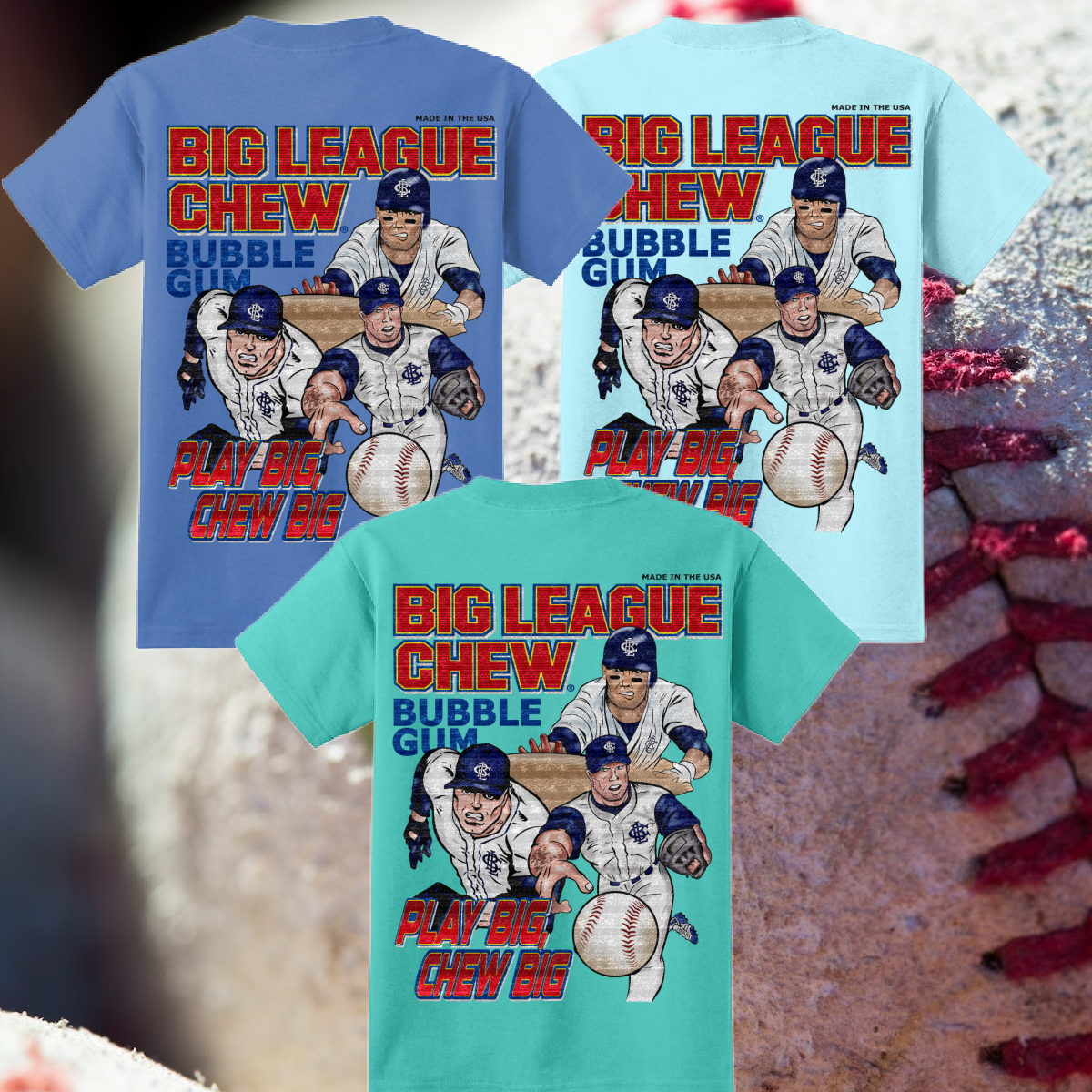 Great Lakes Boys - Big League Chew Beach Wash Tee (Youth & Adult)