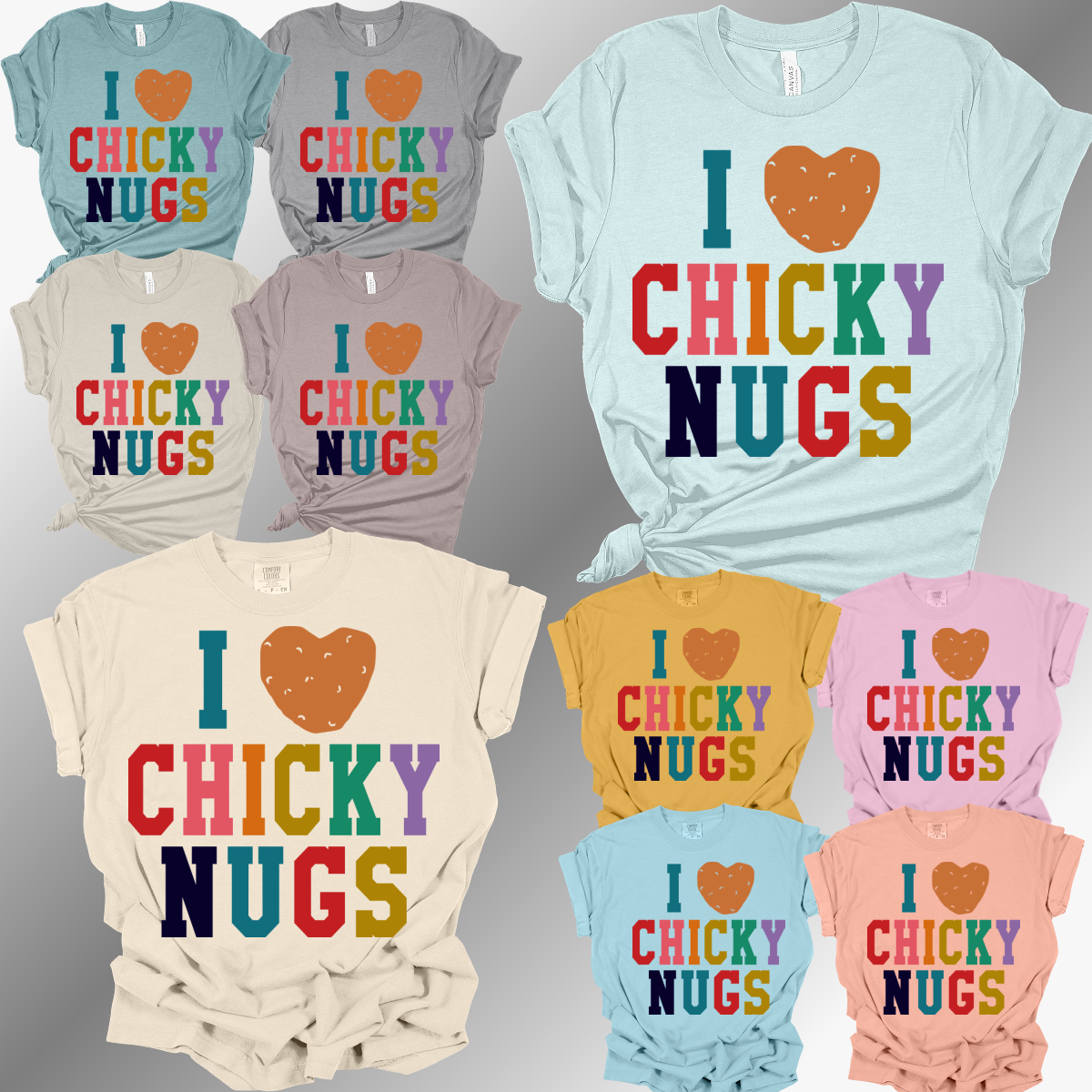 I π Chicky Nuggets Tee