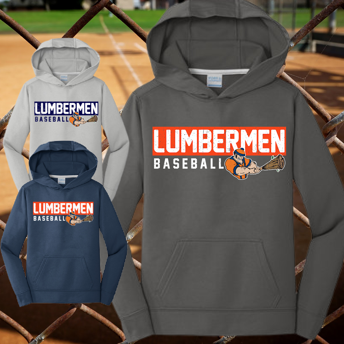 Mid Michigan Lumbermen - Performance Hoodie (Youth & Adult)