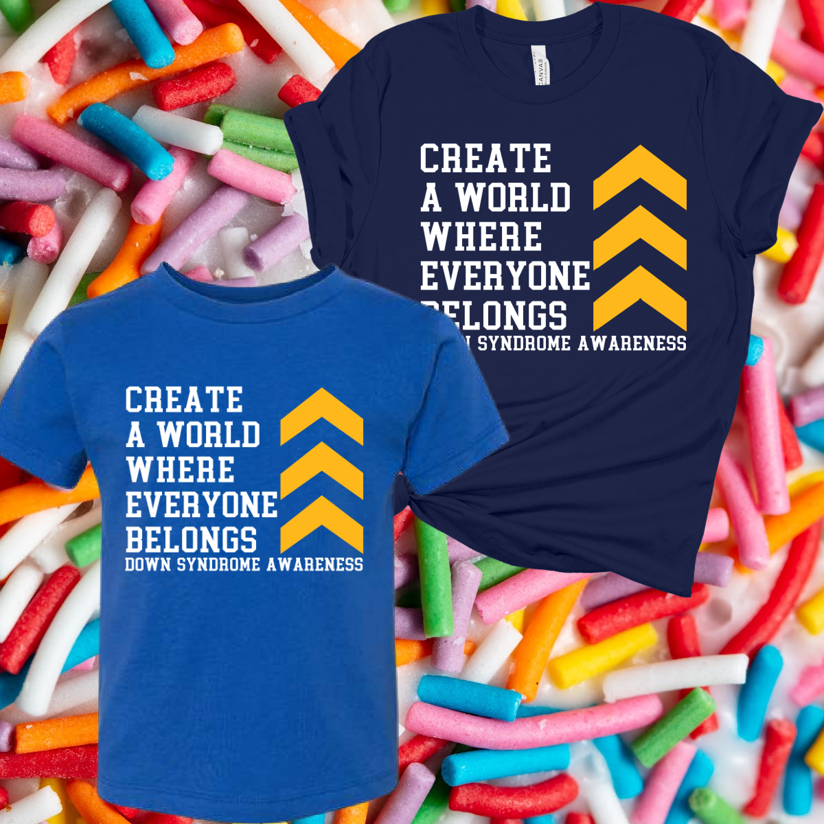 Create A World Where Everyone Belongs Tee (Youth & Adult)