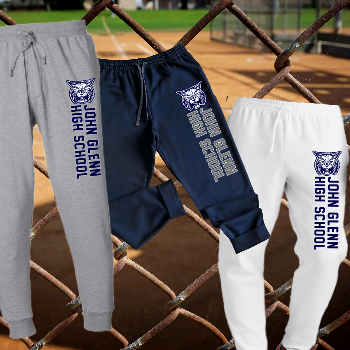 Bangor Bobcats - John Glenn High School Joggers (Adult)