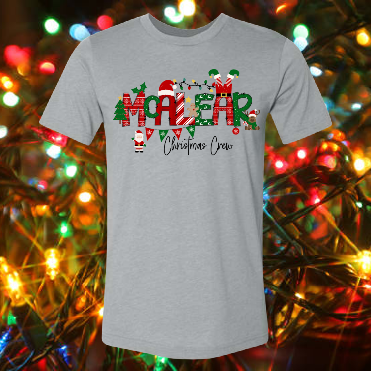 McAlear Clipart Christmas Tees - (McAlear Sawden Teacher Tees)