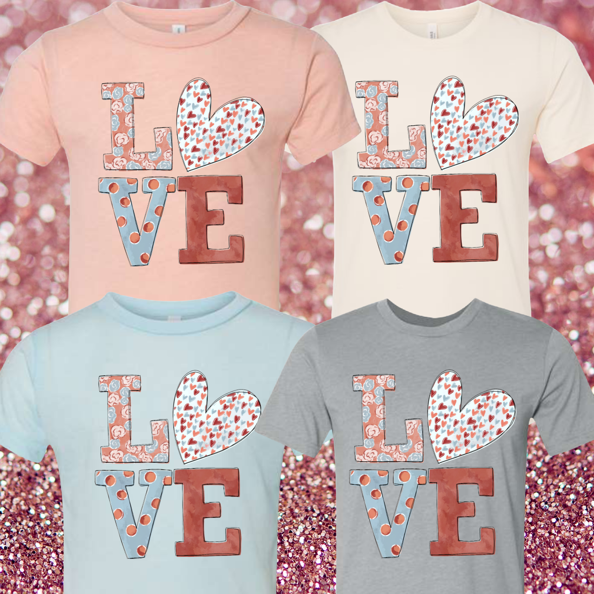 Love Block Valentines Day - Adult