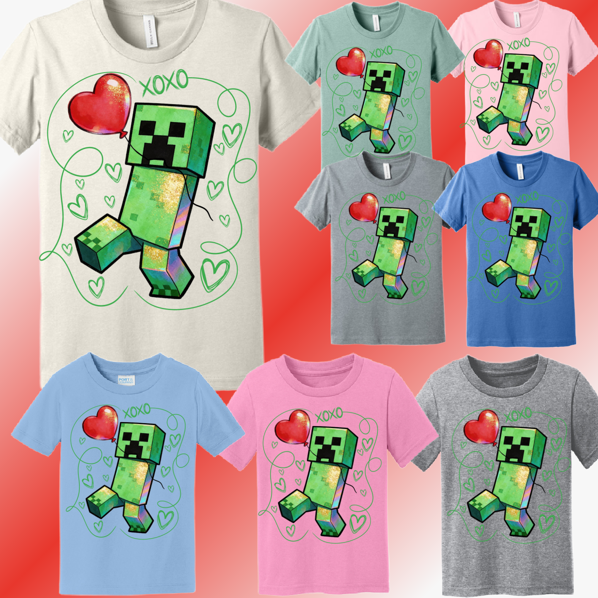 Valentines Day - Creeper Tee (Youth)