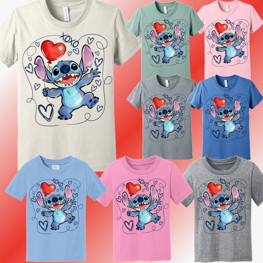 Valentines Day - St!tch Tee (Youth)
