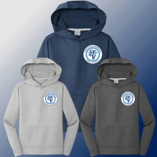 Dukes - EHPS Logo Dri Fit Hoodie (Youth & Adult)