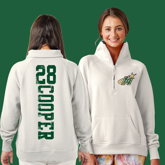 Midland Northstars Hockey - 1/4 Zip Crewneck (Youth & Adult)