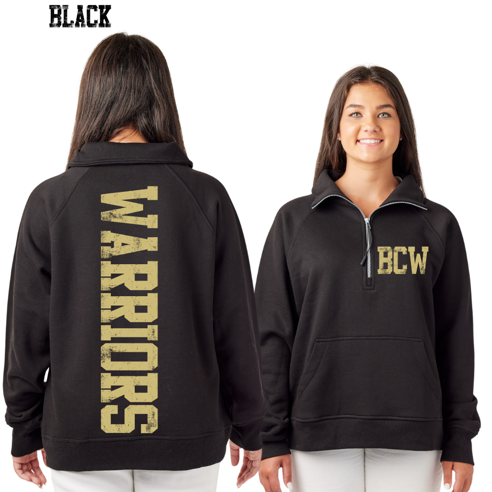 Spirit Wear - Boxy 1/4 Zip Crewneck (Youth & Adult)