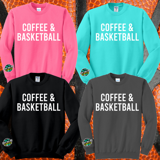 Great Lakes Bay Game Changers Coffee & Basketball - Unisex Crewneck Sweatshirt