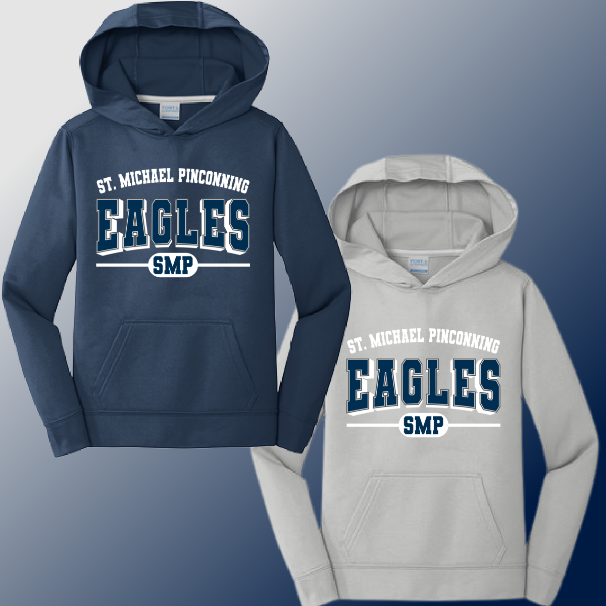 St. Michael Eagles - Varsity Mascot Performance Hoodie (Youth & Adult) - MADE TO ORDER/TWO WEEKS