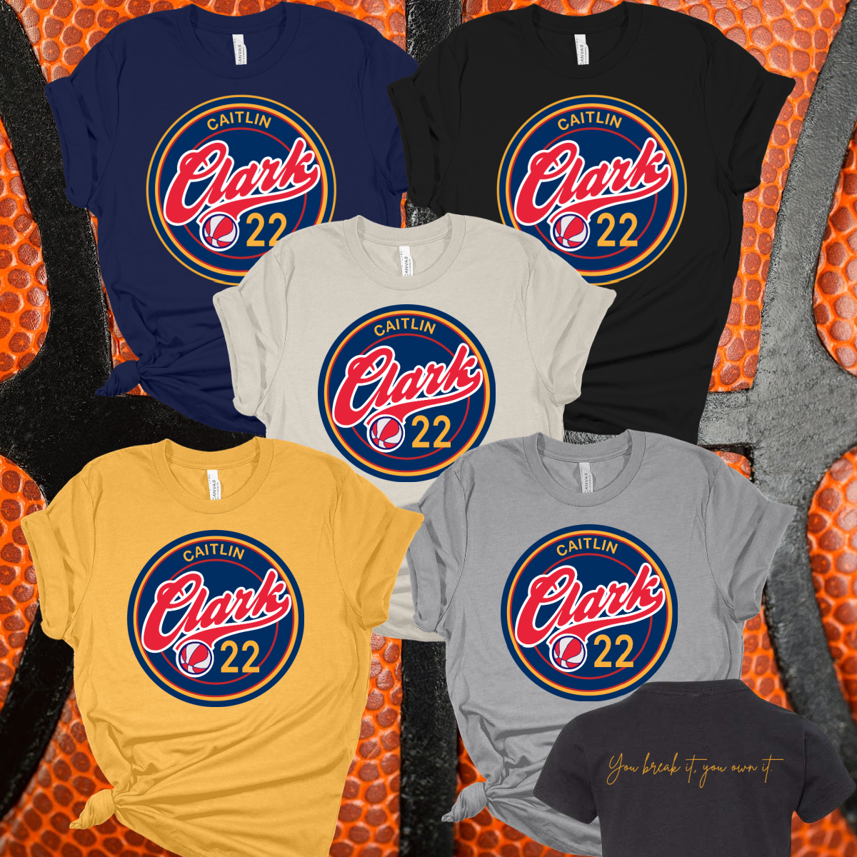 Caitlin Clark - Design 2 (ADULT TEES)