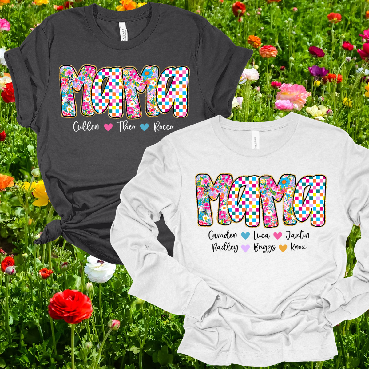 Personalized Mama Tee