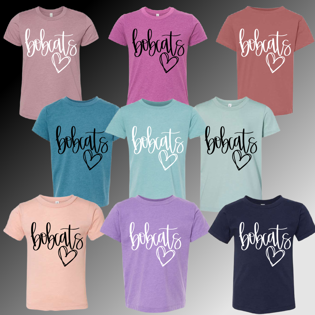 Bangor Central Bobcats - Hand Lettered Tee