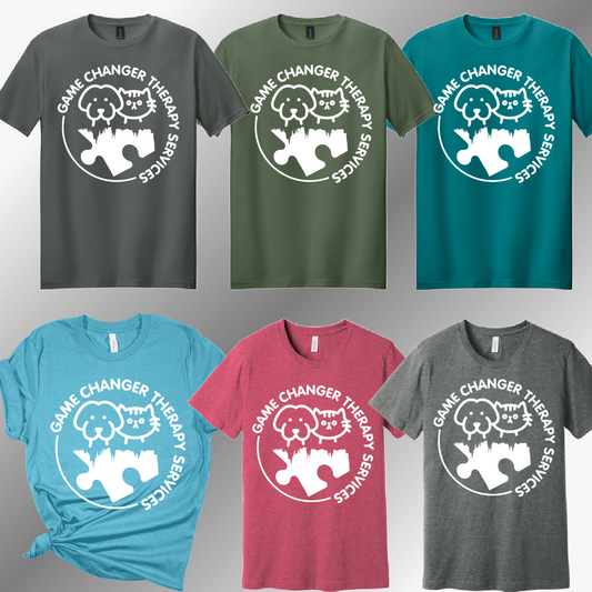 Game Changer Therapy Services - Animal Shelter Fundraiser Tee