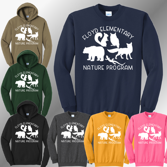Bullock Creek Lancers - Floyd/Bullock Creek Nature Program 2024 Basic Sweatshirt (Adult)