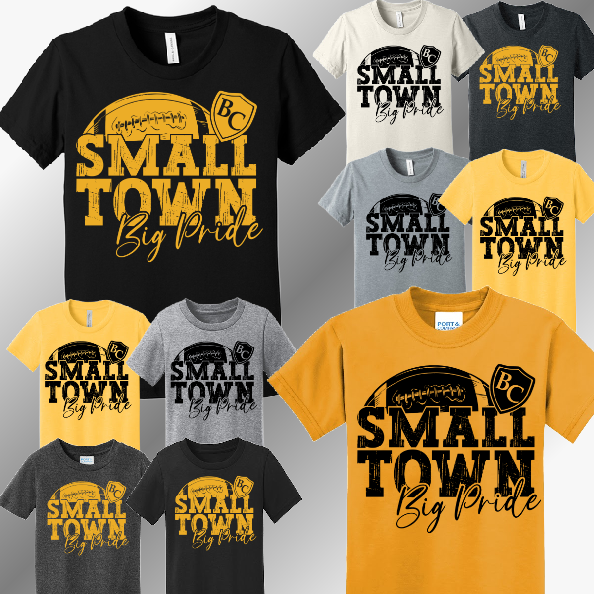 Bullock Creek Lancers - Small Town Big Pride Tee (Youth)