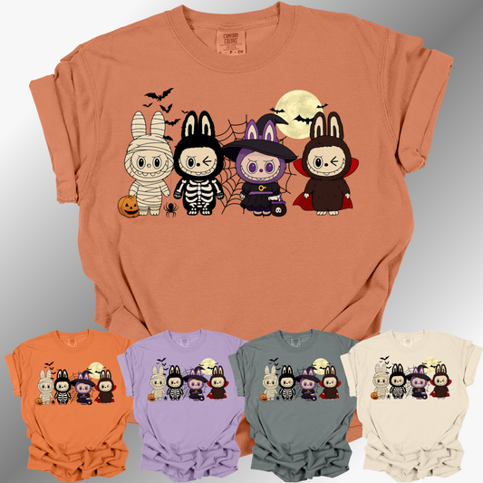 Spooky Halloween Dolls - Comfort Colors Tee (Adult)