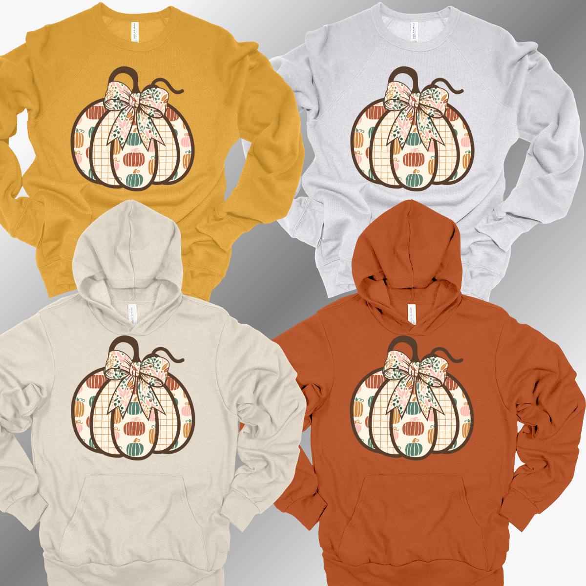Boho Pumpkin - Premium Sweatshirt (Adult)
