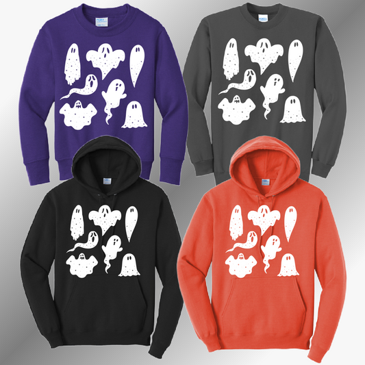 Ghost Collage - Basic Sweatshirt (Adult)