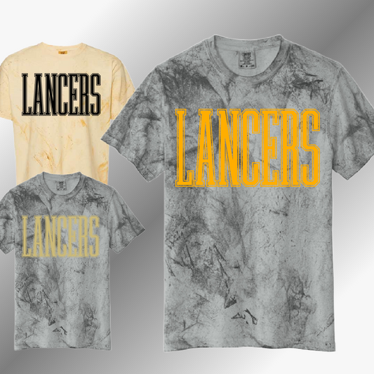 Bullock Creek Lancers - Tall Font Color Blast Tee (Adult)