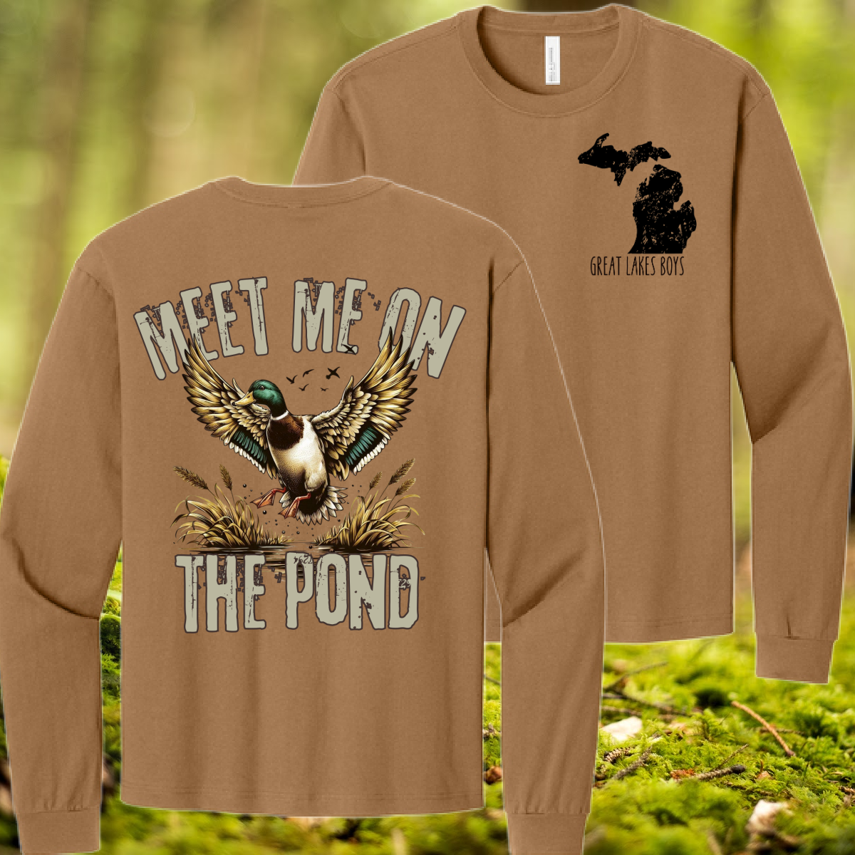 Great Lakes Boys - Meet Me On The Pond Heavyweight Tee (Youth & Adult)