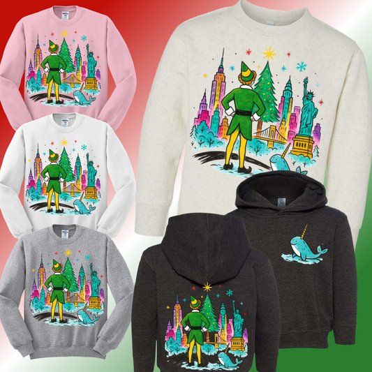 Elf NYC Scene Sweatshirt (Youth)